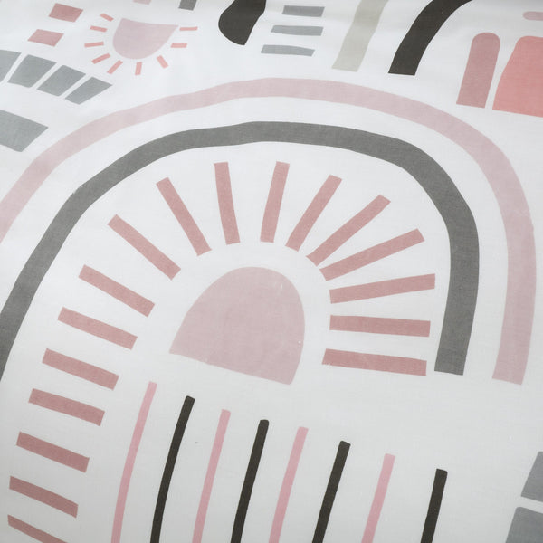 Happy Rainbow Duvet Cover Set