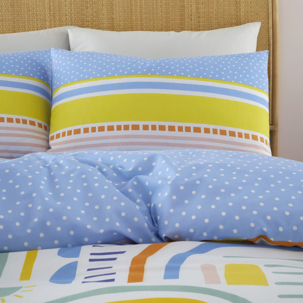 Happy Rainbow Duvet Cover Set