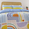 Happy Rainbow Duvet Cover Set