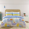 Happy Rainbow Duvet Cover Set