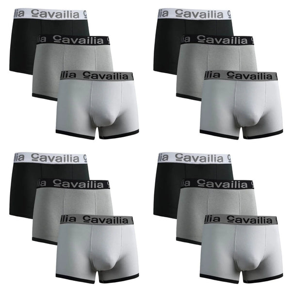 GC Men's Cotton-Rich Boxer Shorts – 12 Pack