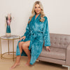 Fleece Plain Bathrobes for Men & Women