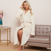 Fleece Plain Bathrobes for Men & Women