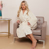 Fleece Plain Bathrobes for Men & Women