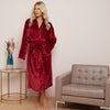 Fleece Plain Bathrobes for Men & Women