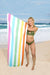 GC Pastel Stripe Sand-Free Beach Towel – 1 Pack