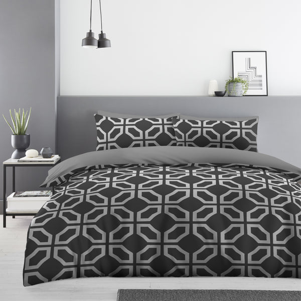 GC Marcus Geo Printed Duvet Cover Set