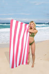 GC Cabana Stripe Sand-Free Beach Towel – 1 Pack