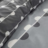 Simple Reversible Geo Printed Duvet Set