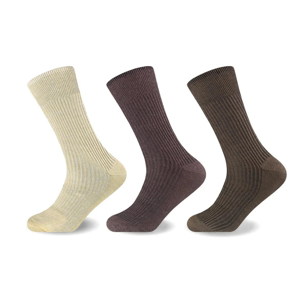GC Men's Comfort Cotton Non-Elastic Socks – 12 Pack