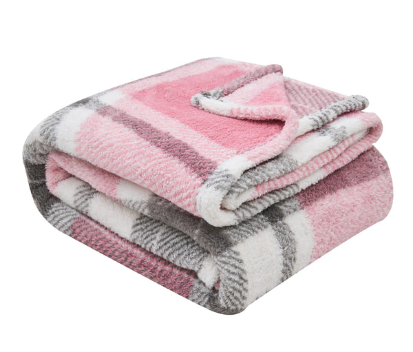 Teddy Windsor Check Throw