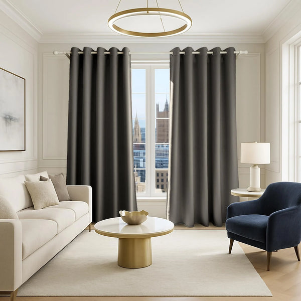 GC Britannia Velvet Ready-Made Curtains