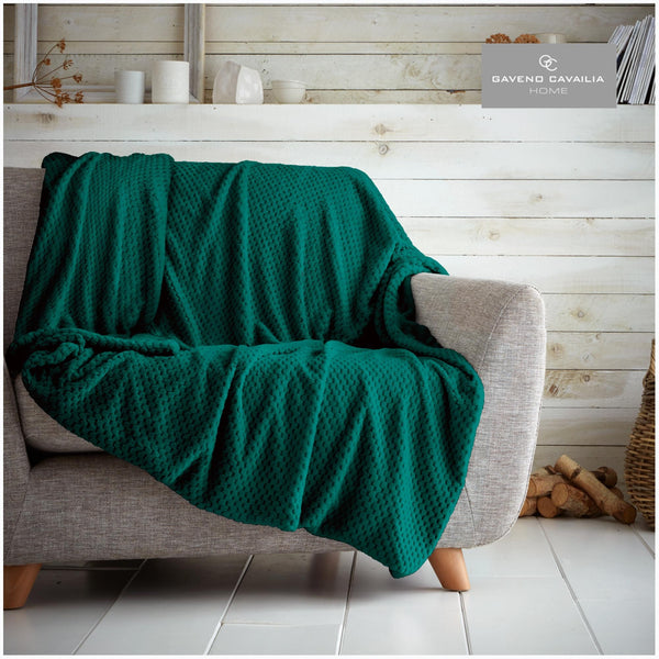 GC Premium Textured Throw Blanket