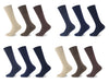 12pack Mens 100% Cotton Socks