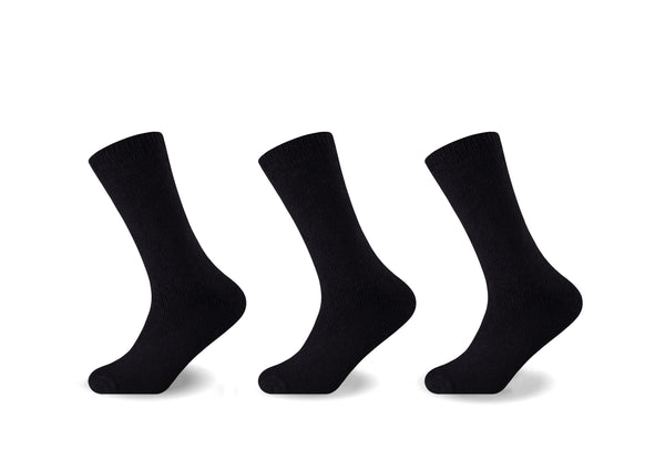 3pk Ladies Brushed Thermal Socks