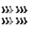 GC Men's Diamond Non-Elastic Socks – 12 Pack