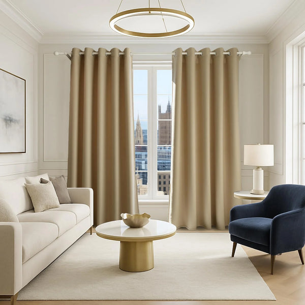 GC Britannia Velvet Ready-Made Curtains