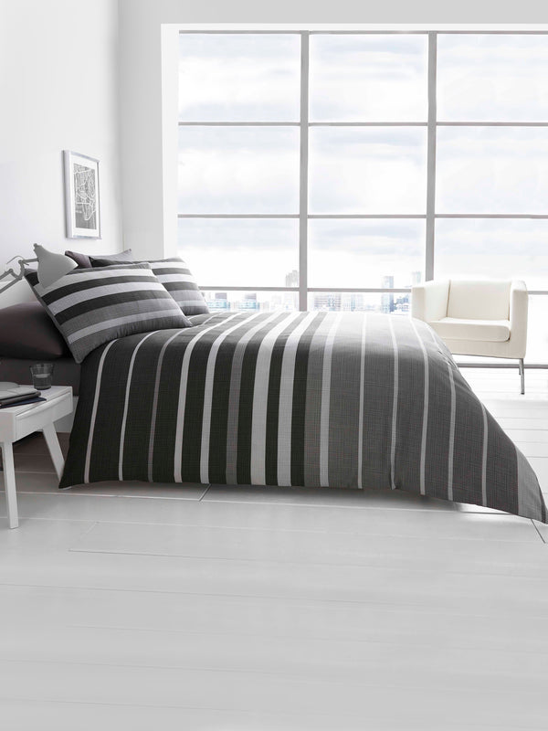 Block Stripe Duvet Cover Set