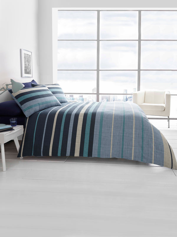 Block Stripe Duvet Cover Set