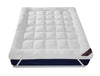 10cm Teddy Fleece Mattress Topper