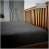 11158875 teddy plain fitted sheet super king charcoal 1 1
