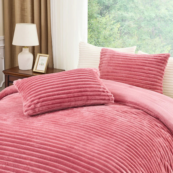 Osum Ribbed Duvet Set