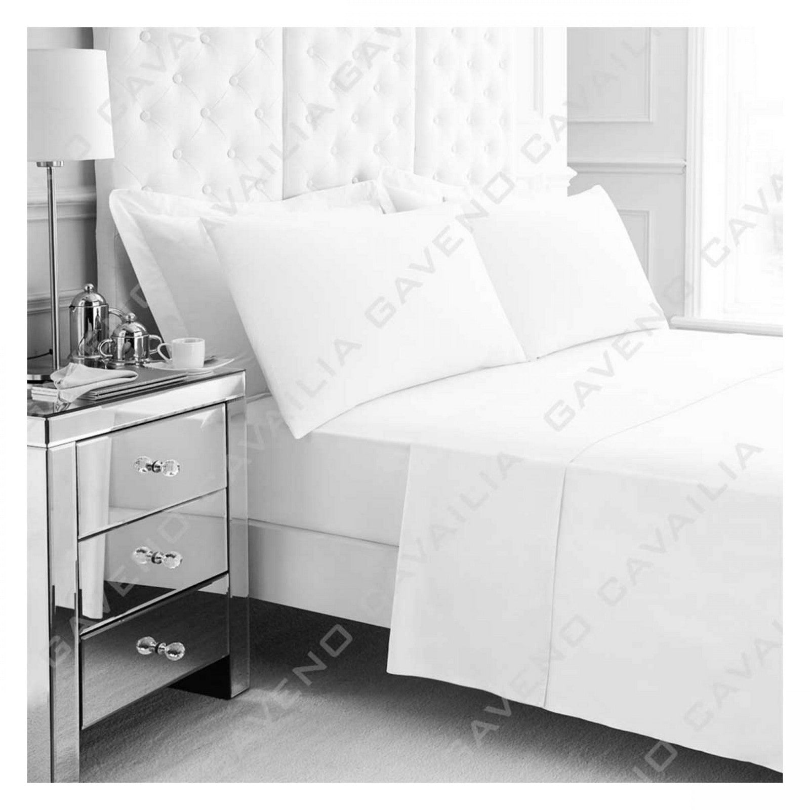 11020790 percale flat sheet single white 1 2