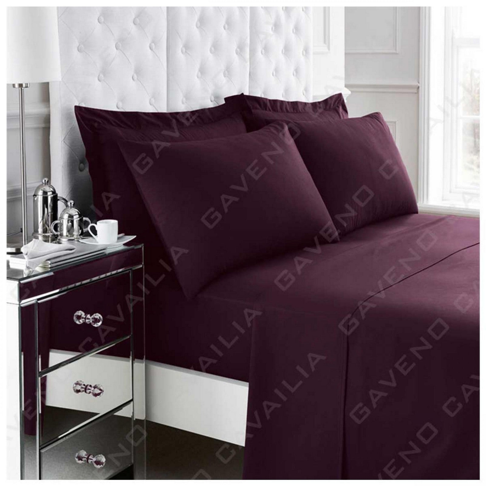 11020851 percale flat sheet single berry 1 2