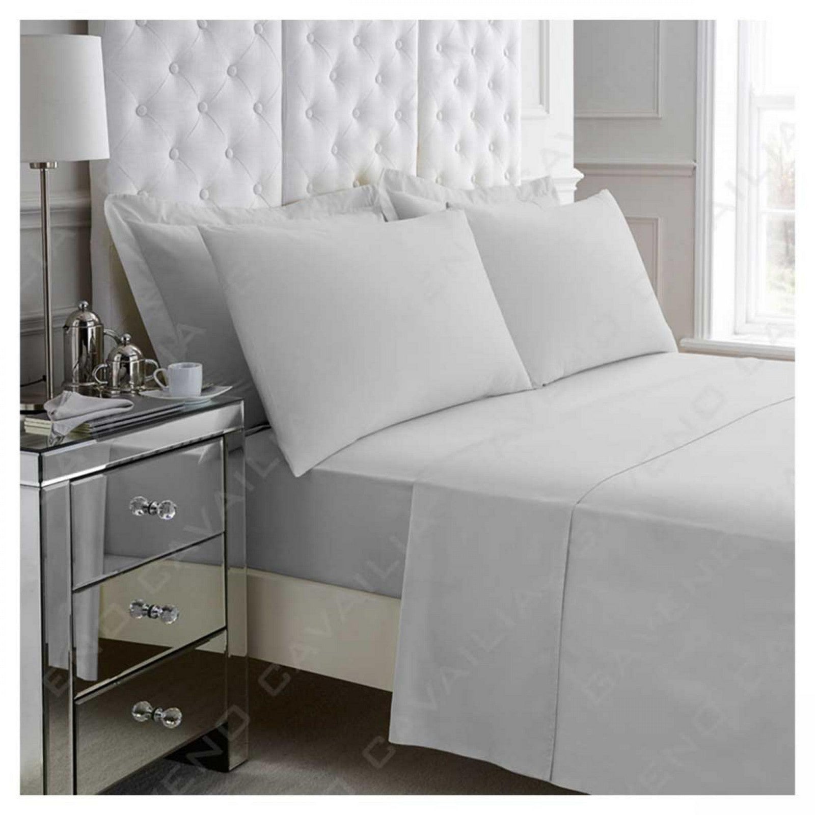 11040521 percale flat sheet king silver 1 2