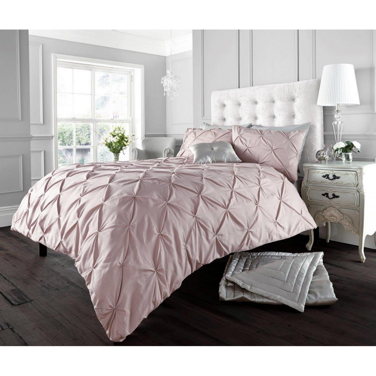 11090960 alford duvet set single soft pink 1 3