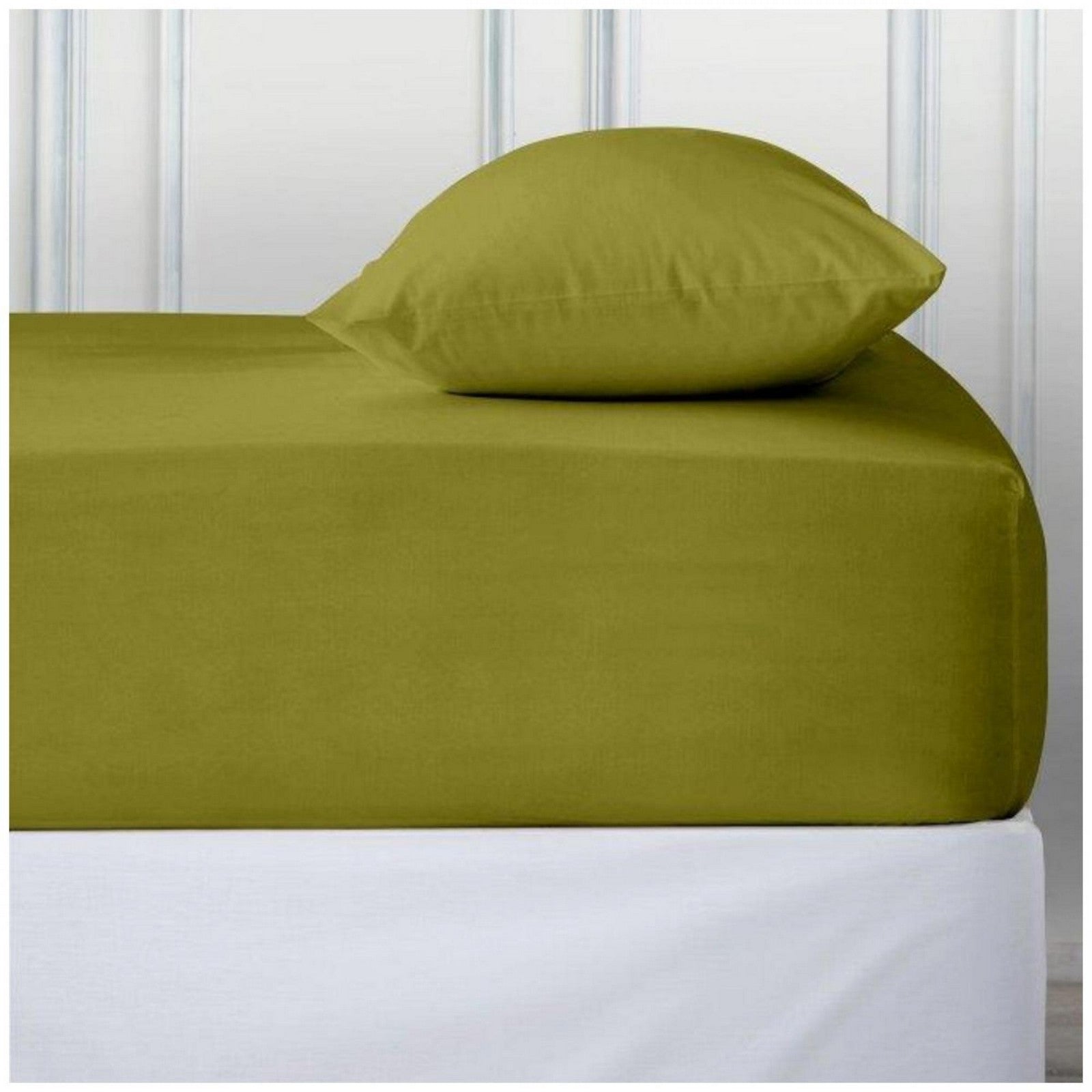 11115861 percale deep ftd sheet super king green 1 2