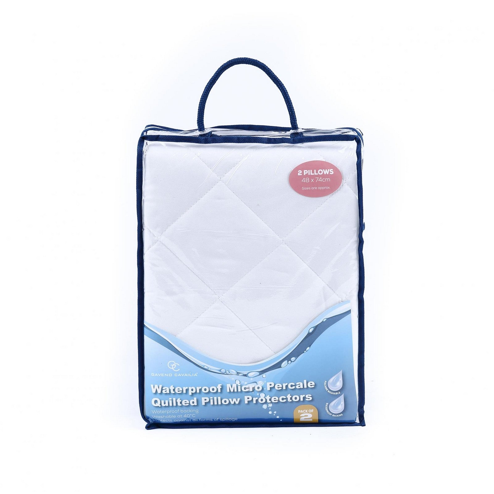 Micro Percale Waterproof Pillow Protector