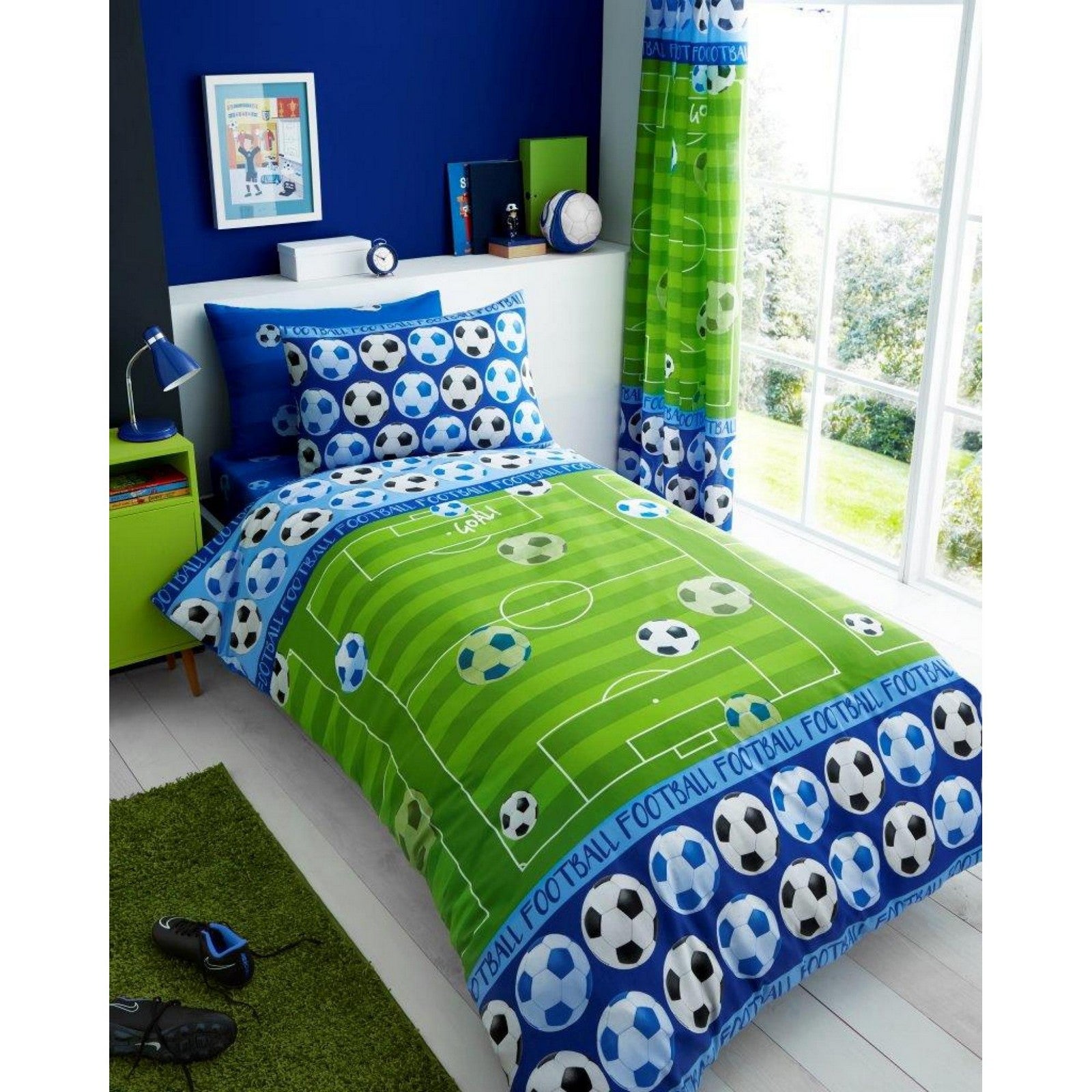 Rotary Goal Blue Duvet Set