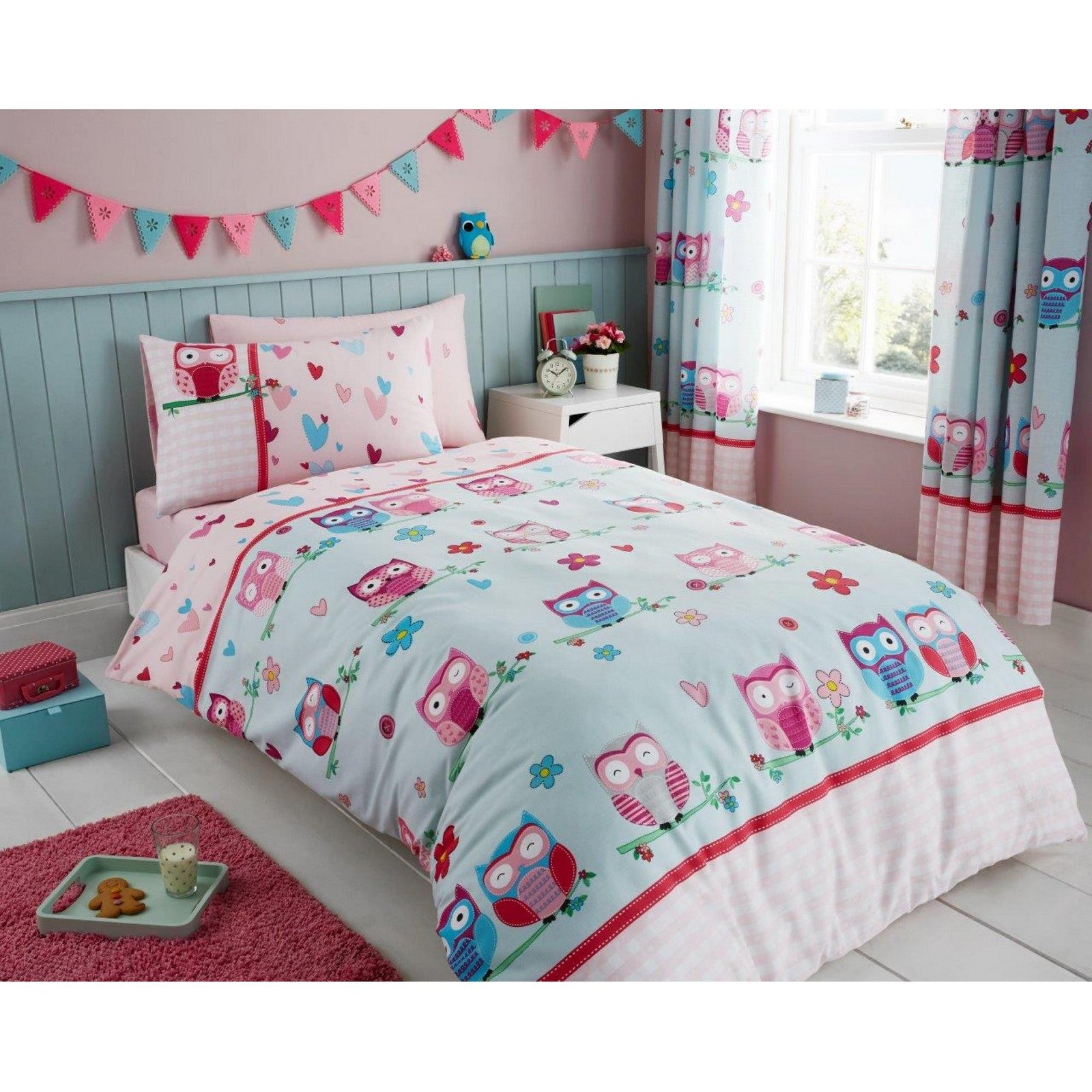 Rotary Owl Duvet Set