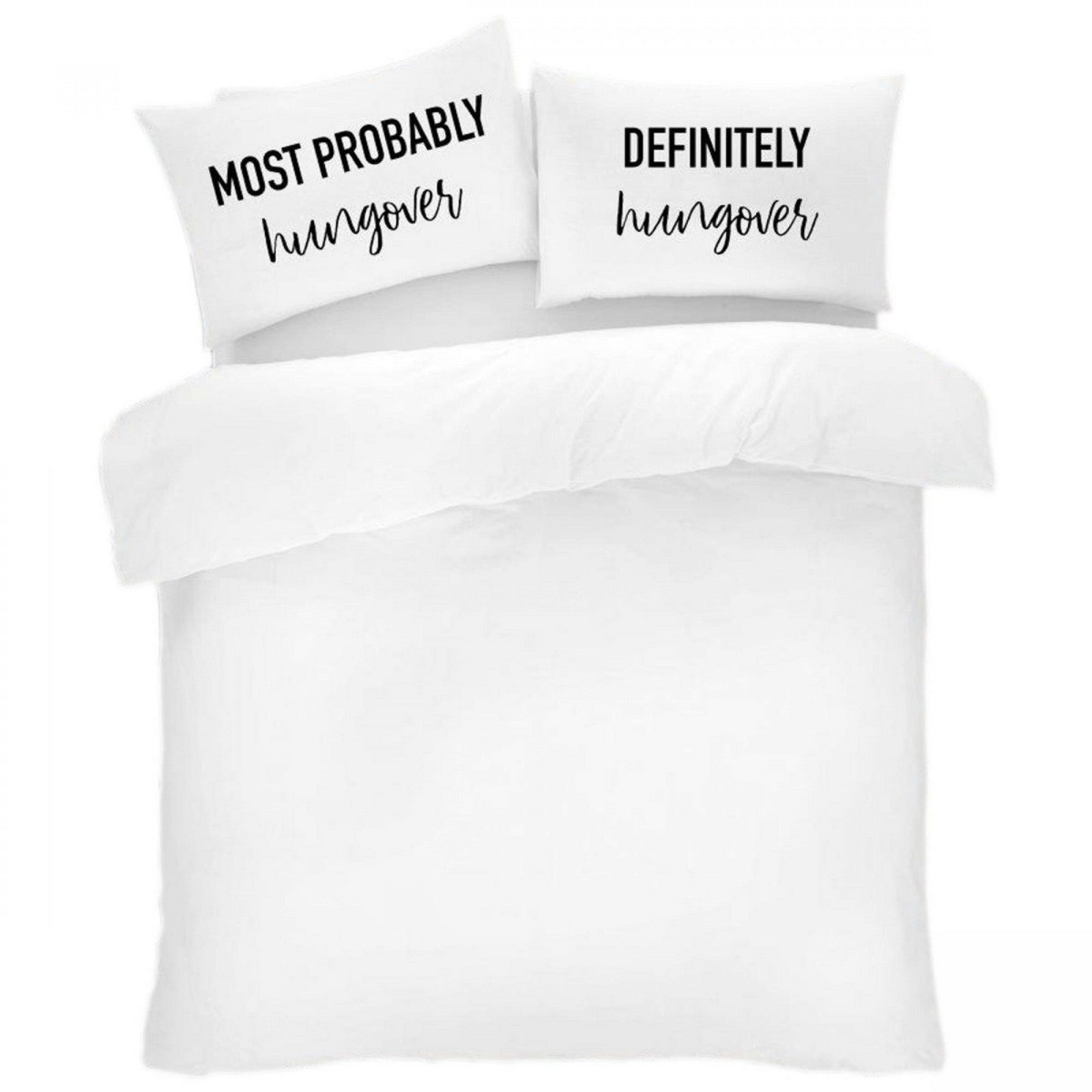 Novelty Hungover Pillow Case