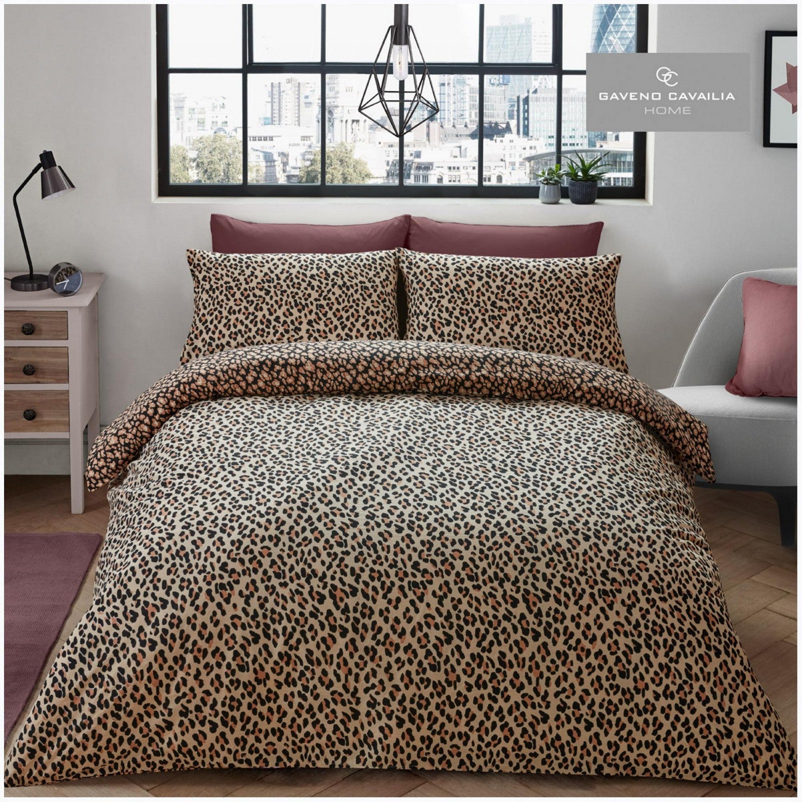 Leopard Skin Duvet Set