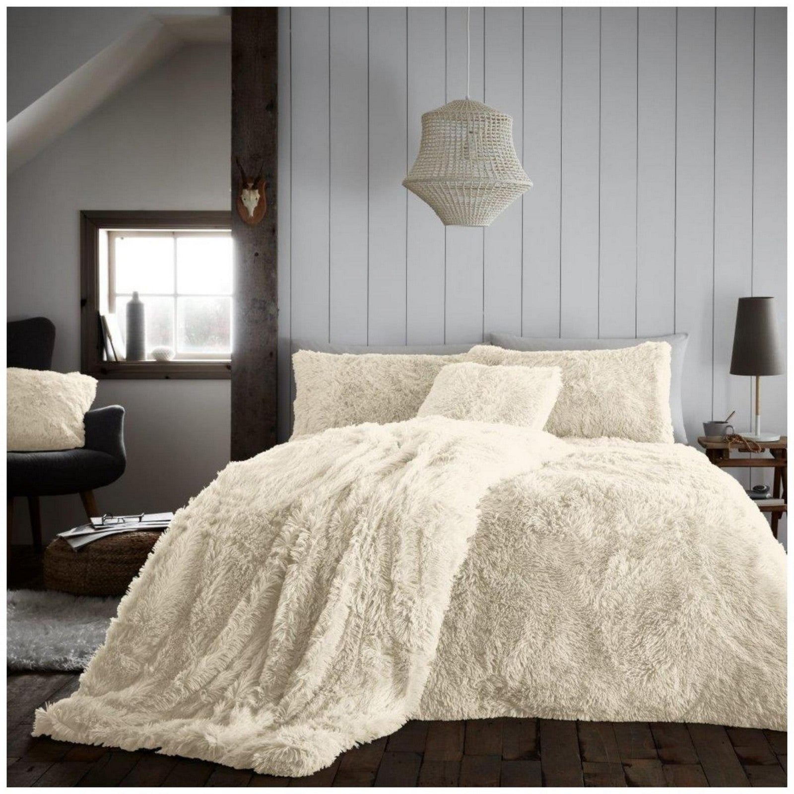 11368403 hugg snug duvet set single cream 1 2