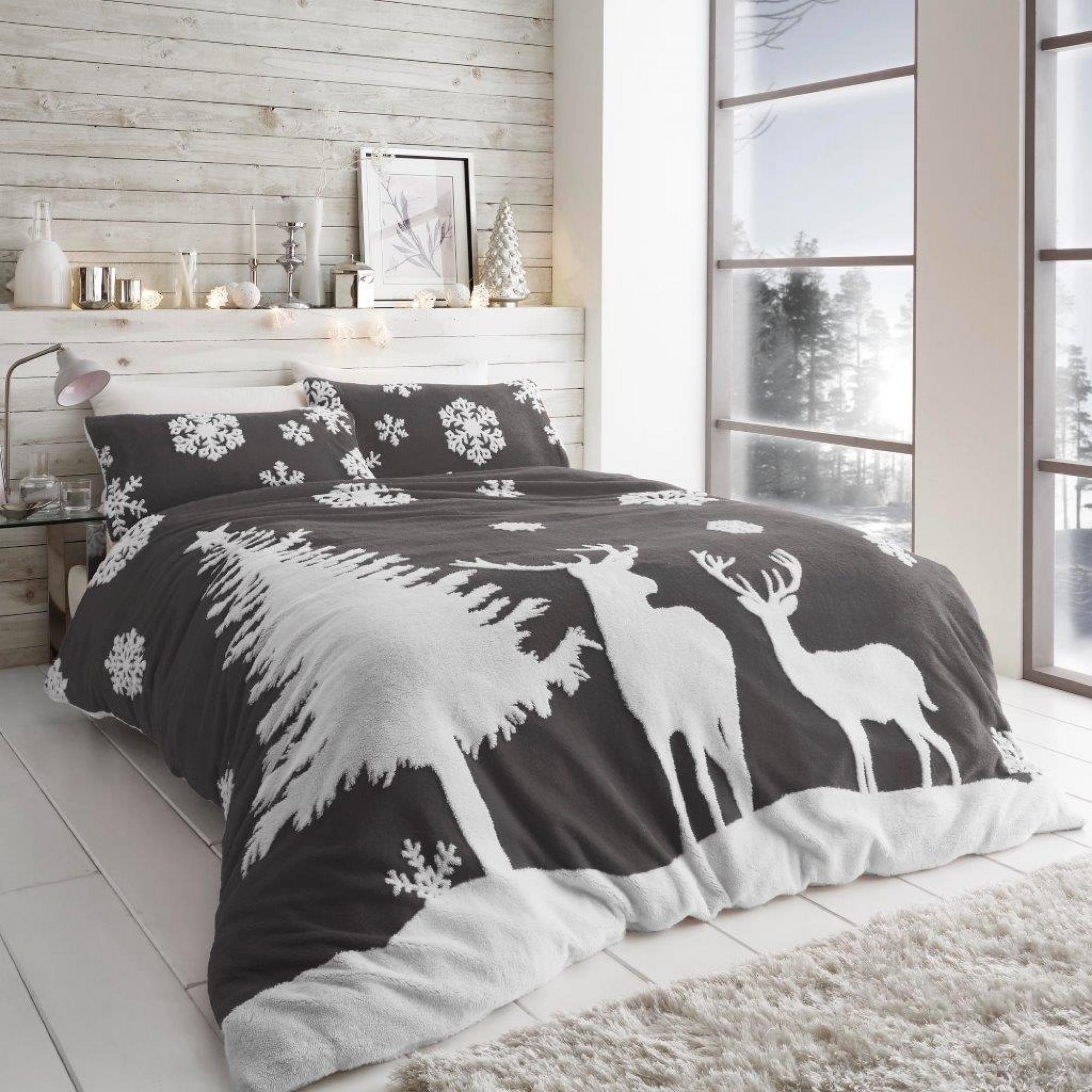 Teddy Winter Deer Duvet Set