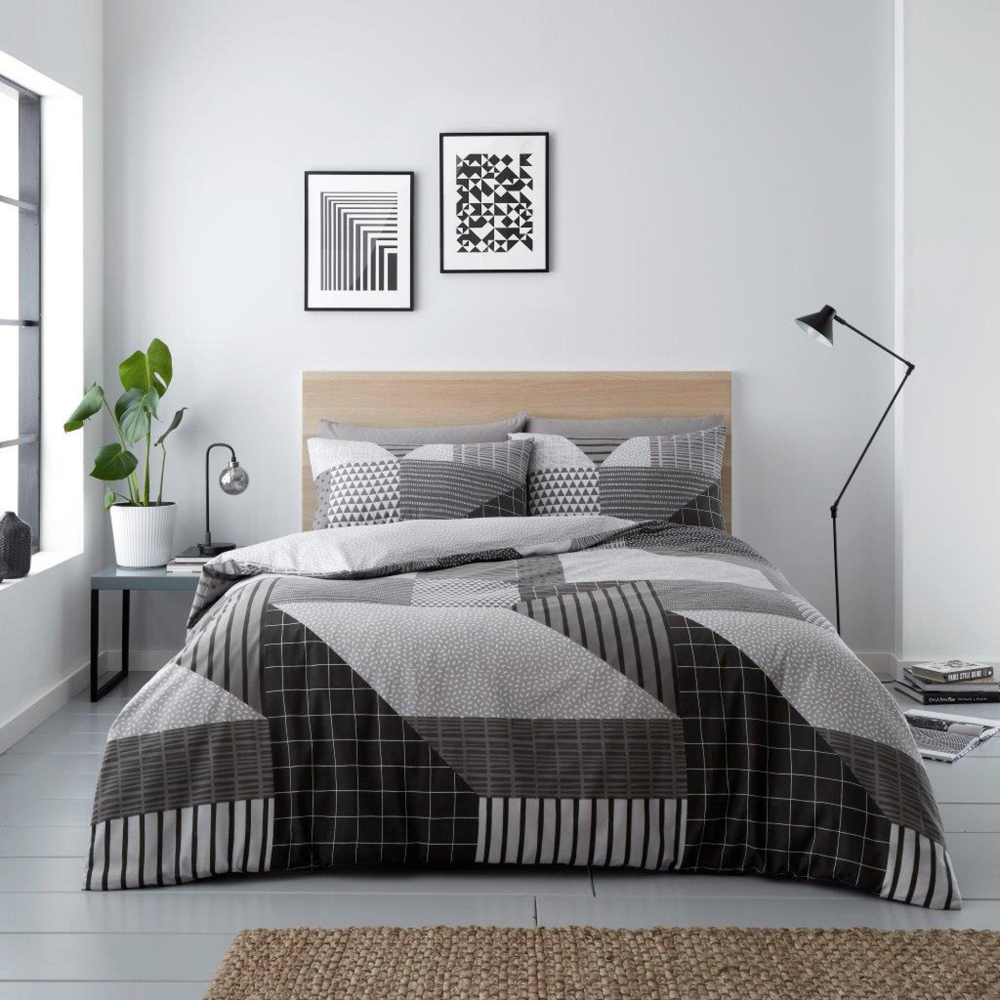 Blake Printed Duvet Cover Set