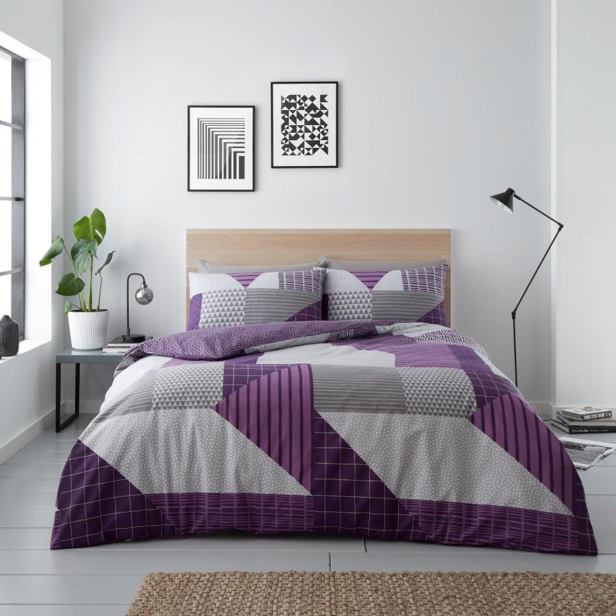 Blake Printed Duvet Cover Set