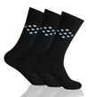 GC Men's Triangle Pattern Dress Socks – 12 Pack