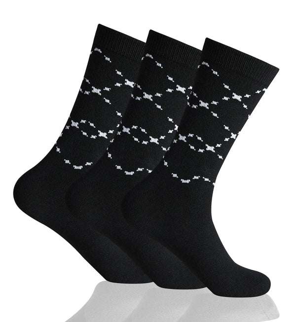 GC Men's Dotted Dress Socks – 12 Pack