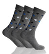 GC Men's Triangular Pattern Dress Socks – 12 Pack