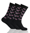 GC Men's Square Pattern Dress Socks – 12 Pack
