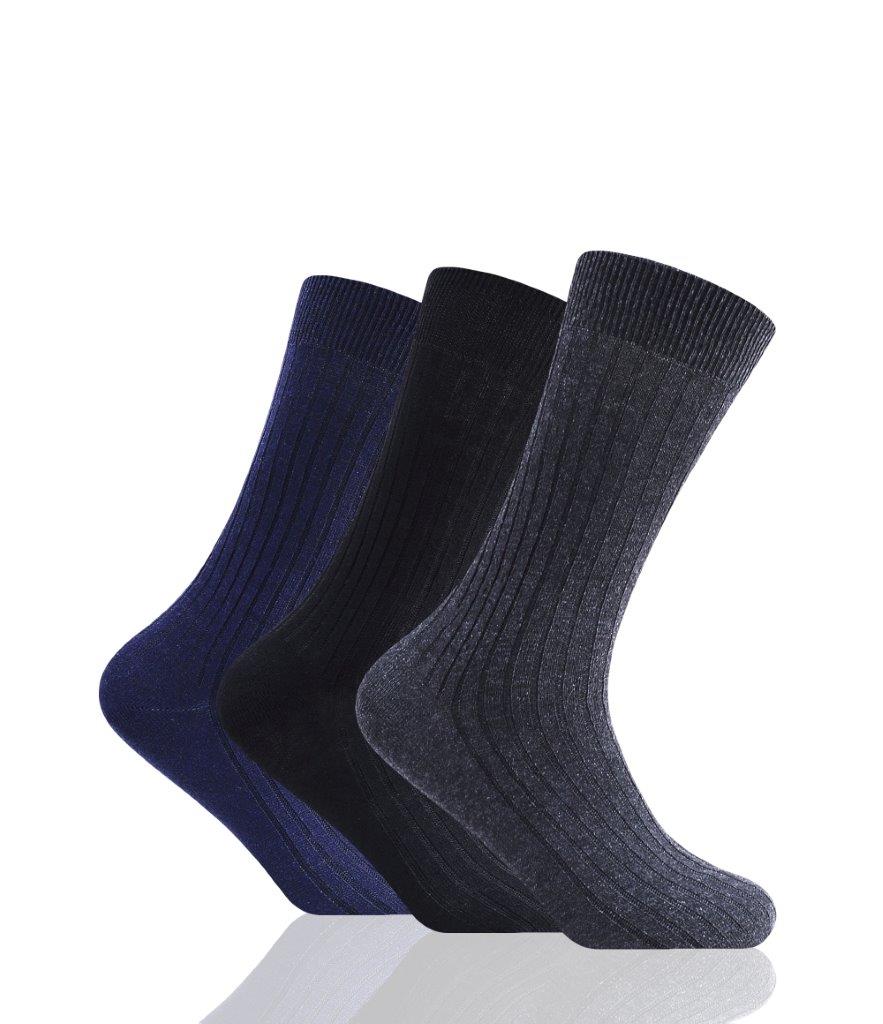 12pack Mens 100% Cotton Socks