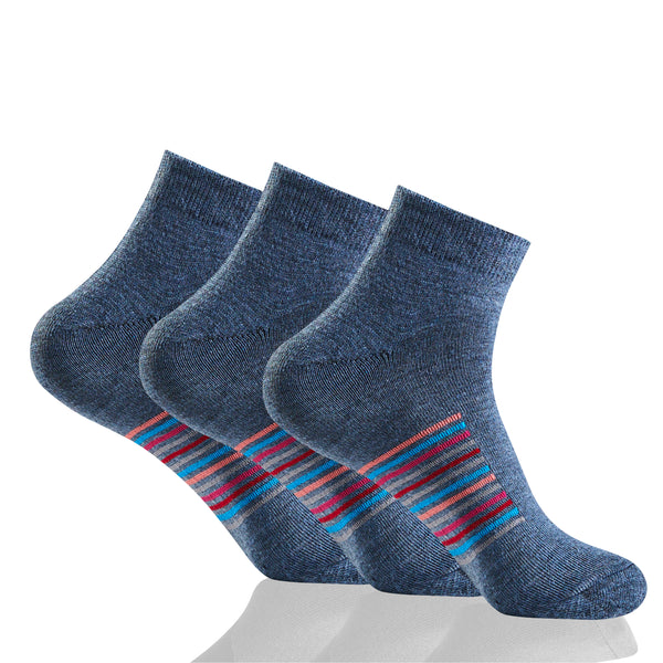 GC Women's Star & Stripe Pattern Socks – 12 Pack