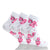 GC Women's Rose Print Socks – 12 Pack