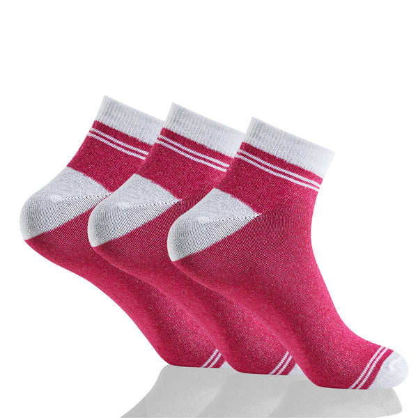GC Women's Bloom Pattern Socks – 12 Pack