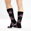 GC Women's Floral Print Cotton Socks – 12 Pack