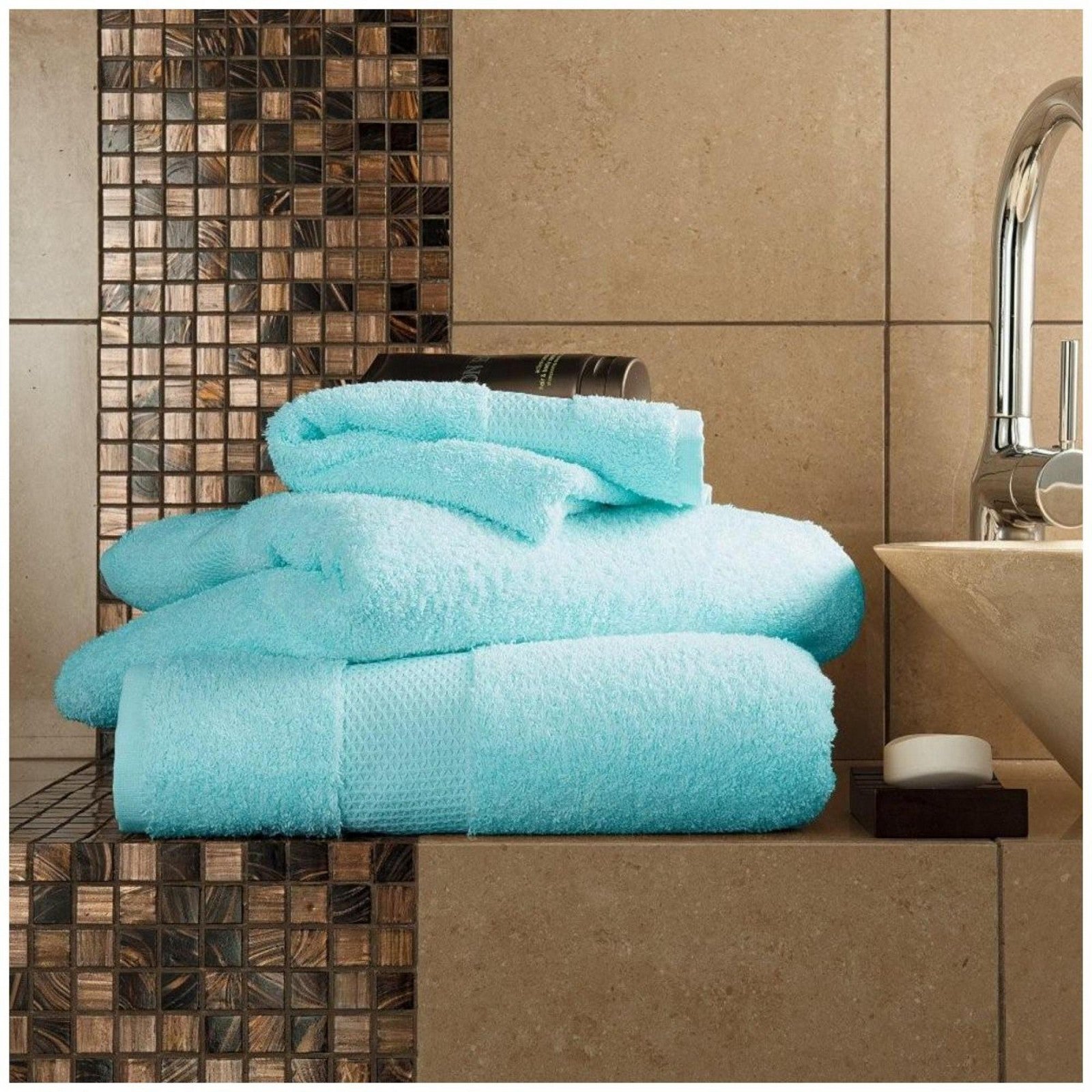 41044307 miami hand towel 50x85 turquoise 1